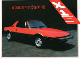Fiat X1/9 Bertone  - Original Prospekt