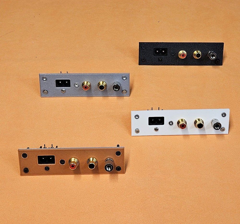Plattenspieler: Plaque de connexion pour platine vinyle – Neu und originalverpackt aus St-Cierges von Pestol