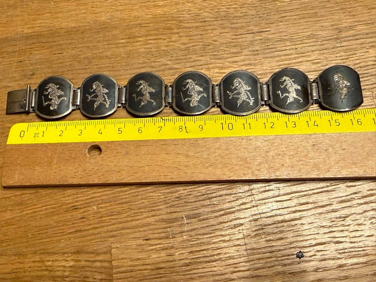 Armbänder & -reifen: Armband 800 Silber mit Chinesischen Figuren. – Gebraucht aus Goldach von Messerguru 8