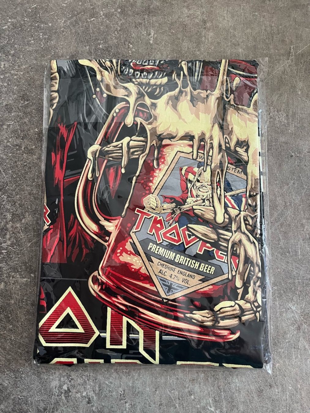 T-shirt: T-shirt IRON MAIDEN NTS Taille XL – Nuovo e nell'imballaggio originale da Forel (Lavaux) venduto da ZIIIKOH 2