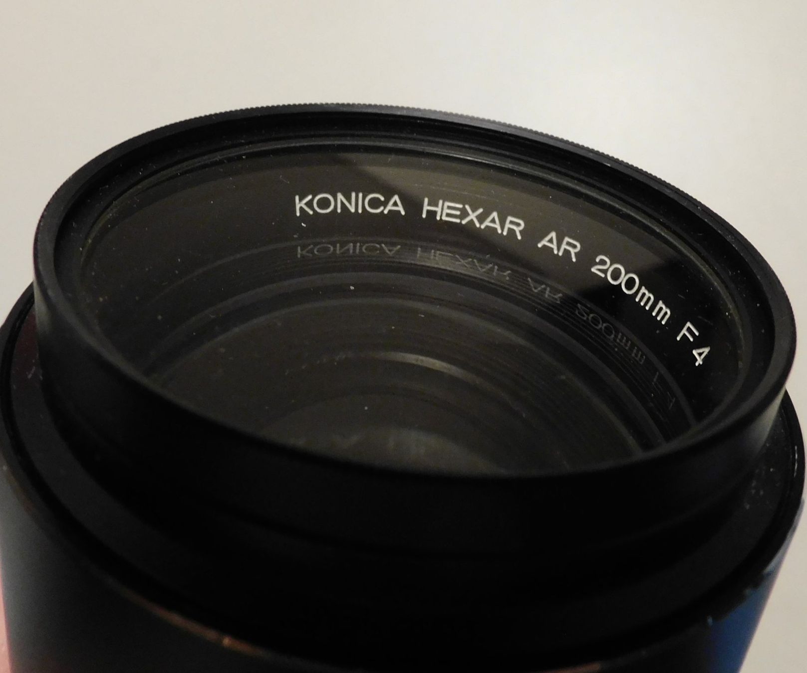 Konica Obiettivi: Objektiv Konica Hexar AR 200 mm F4 – Usato da Sursee venduto da 76 1