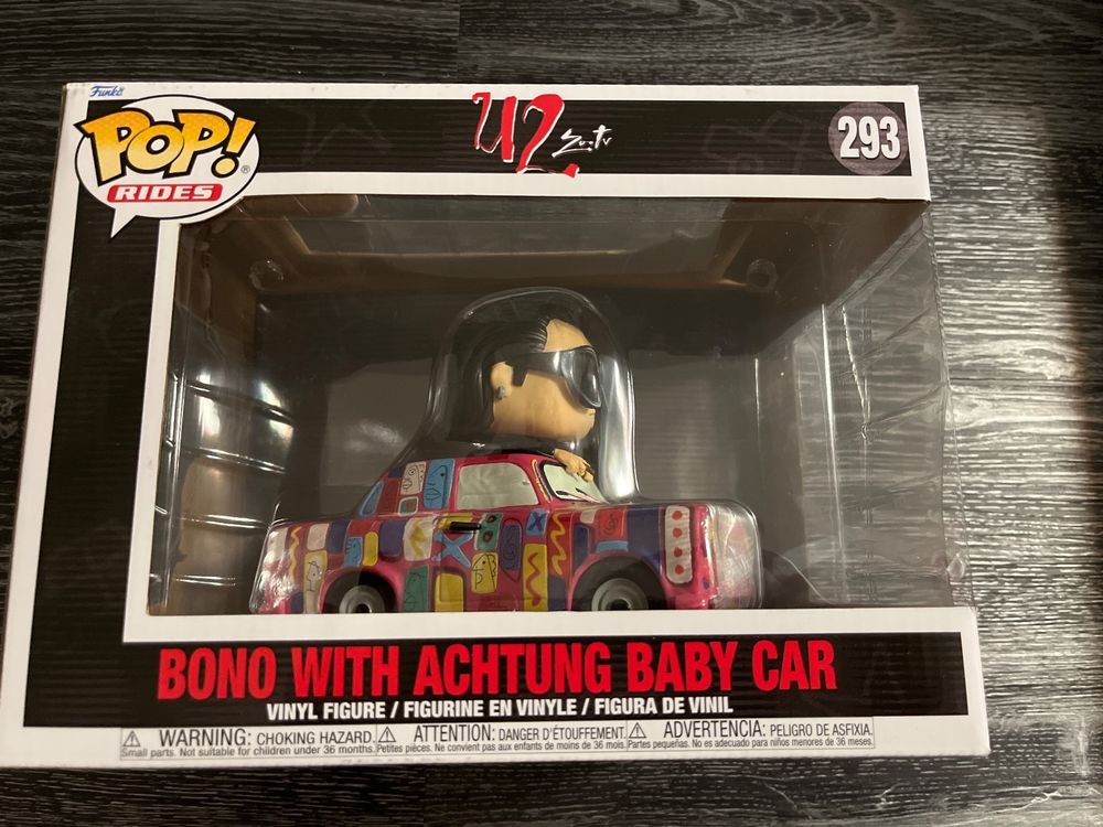 Funko pop U2 Bono achtung baby car | Kaufen auf Ricardo