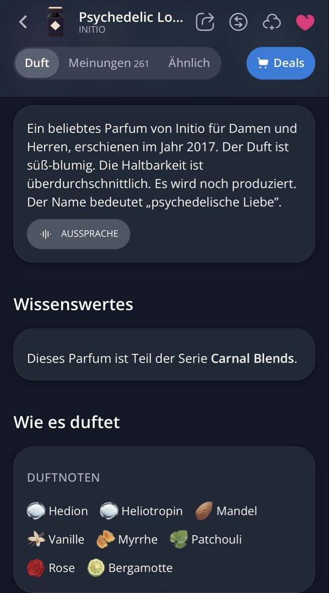 Initio Parfums & Eau de Toilette: Initio - Pychedelic Love 2 ml – D'occasion à Seuzach par Syfume 2