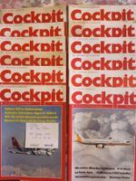 COCKPIT Luftfahrt Magazin 1986, 12 Nummern Nr. 1 - 12