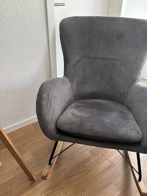 Poltrone: Schaukelsessel anthrazit  – Usato da Bern venduto da sim_6tww