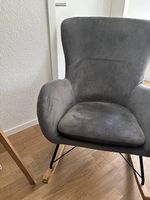 Schaukelsessel anthrazit 
