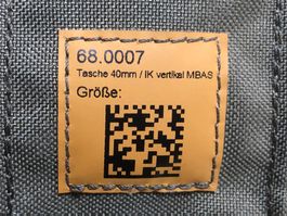Schweizer Armee MBAS 40 mm Granate Armeetasche GT TAZ Weste