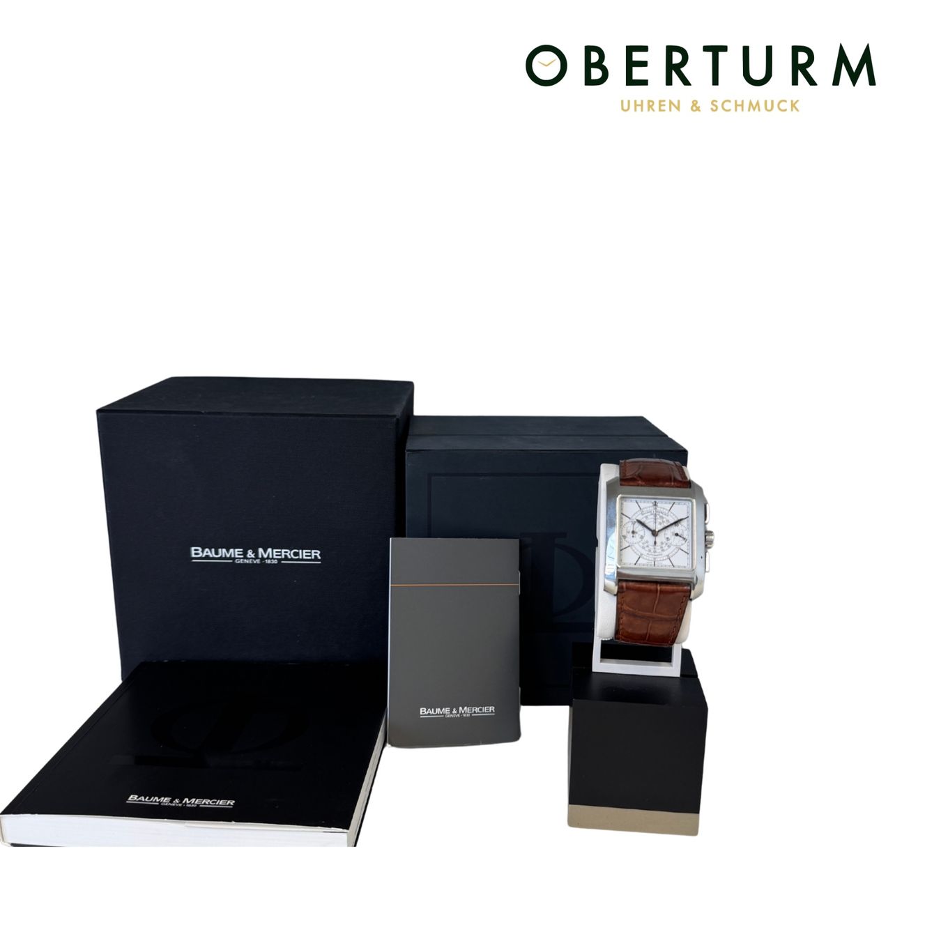 Baume & Mercier Orologi: Baume & Mercier Hampton GM Chronograph Ref. 65530 – Usato da Brugg AG venduto da Oberturm 4