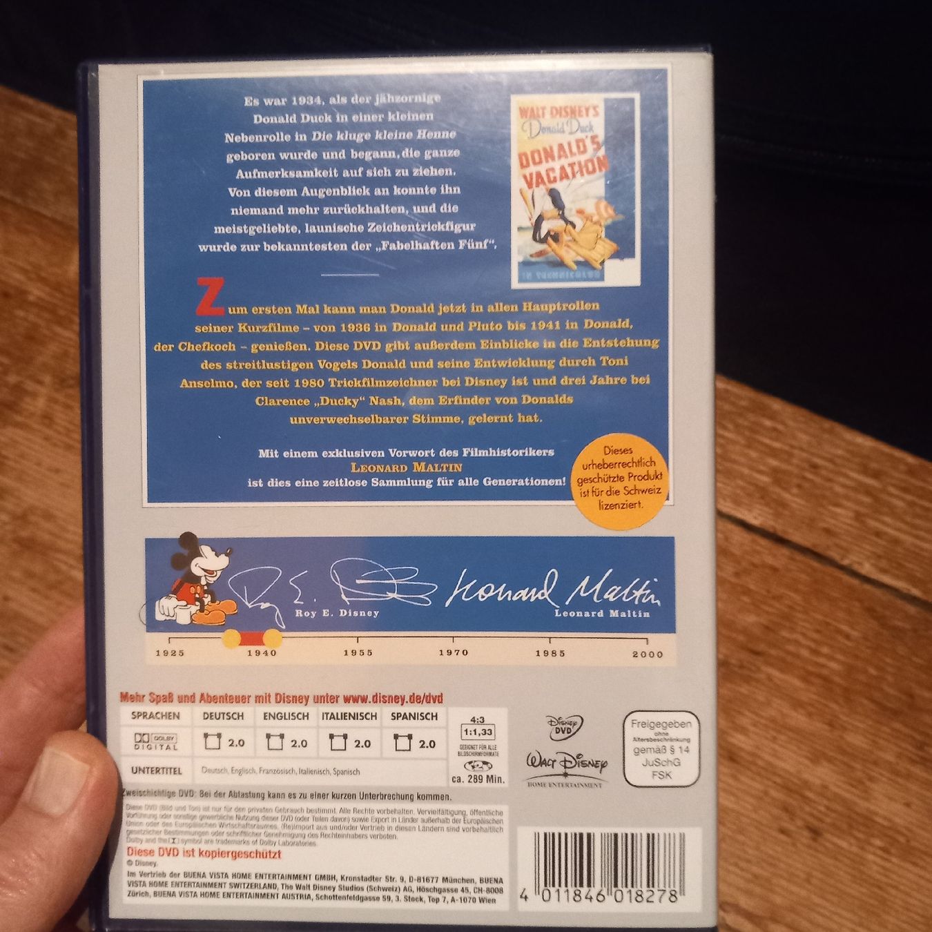 Tutti i DVDs: Donald Duck DVD Im Wandel der Zeit – Usato da Ebnat-Kappel venduto da blazzi 3