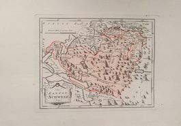 Schwyz Kupferstichkarte   Reilly 1790