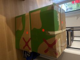 Verschiedene Umzugskartons gebraucht ( 20.Stk.)