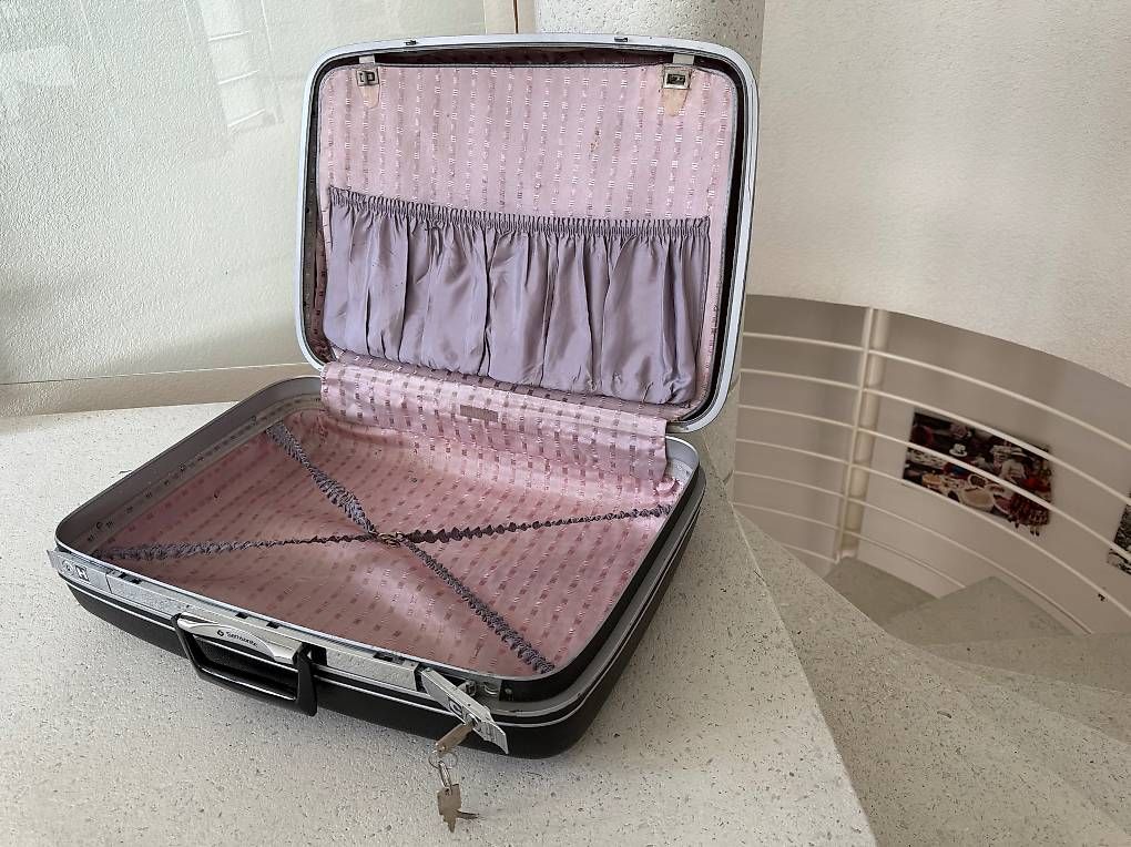 Valigie: Vintage Samsonite Hartschalen Koffer – Usato da Zürich venduto da Ro80 1