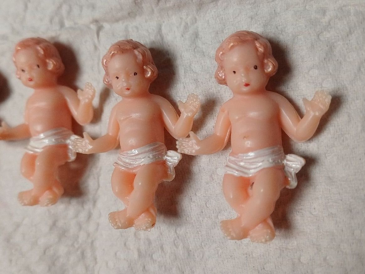 Figuren: 5 Jesuskindlein – Neu (gemäss Beschreibung) aus Gächliwil von lesidees 1