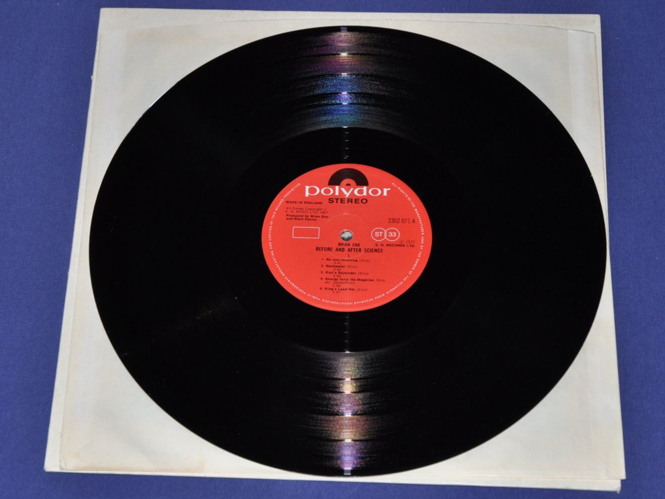 Dischi in vinile: LP Brian Eno - Before and After Science – Usato da Boll venduto da Theodora15 2