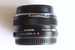 Olympus M.Zuiko 17mm f1.8 MFT