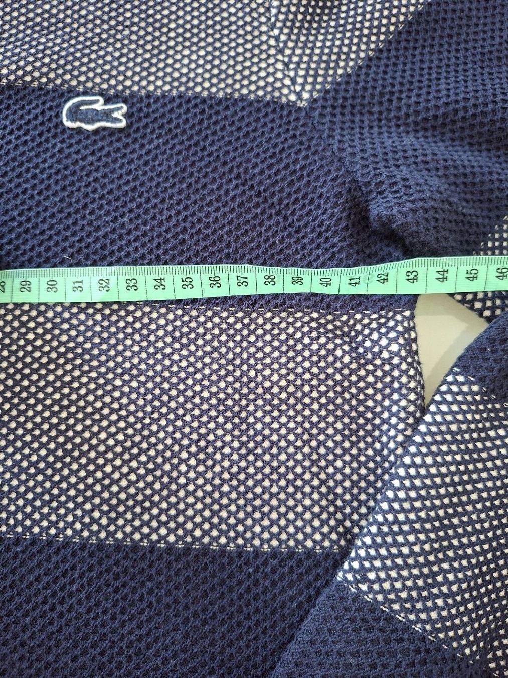 Lacoste Maglioni & Felpe: Pull Lacoste Homme Taille M, rayé bleu marine/blanc! – Usato da Renens VD venduto da ser_j2fn 1
