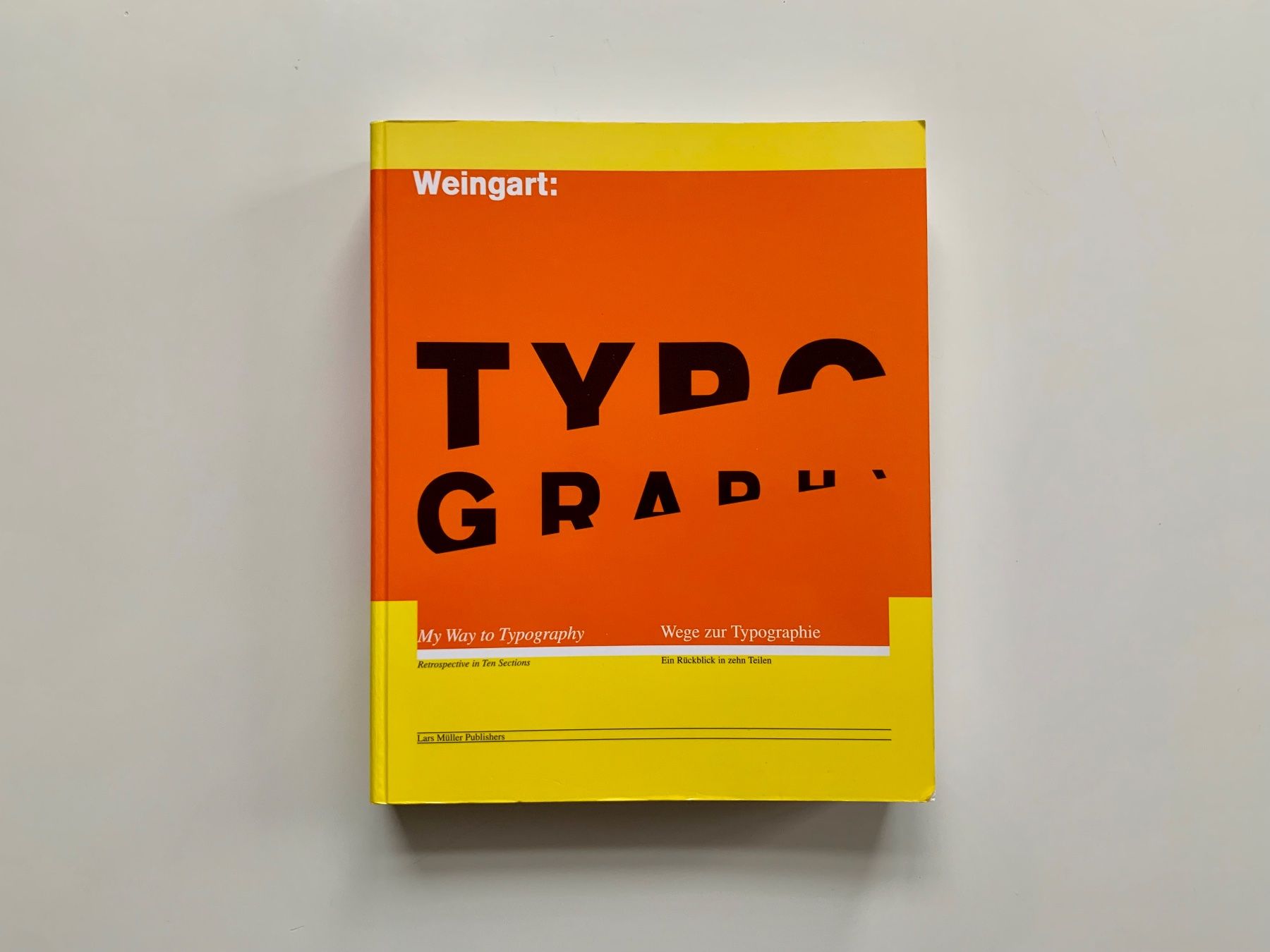 Libri: Weingart: Typography / Wege zur Typographie / Softcover – Usato da Zürich venduto da ZuercherBrockenhaus