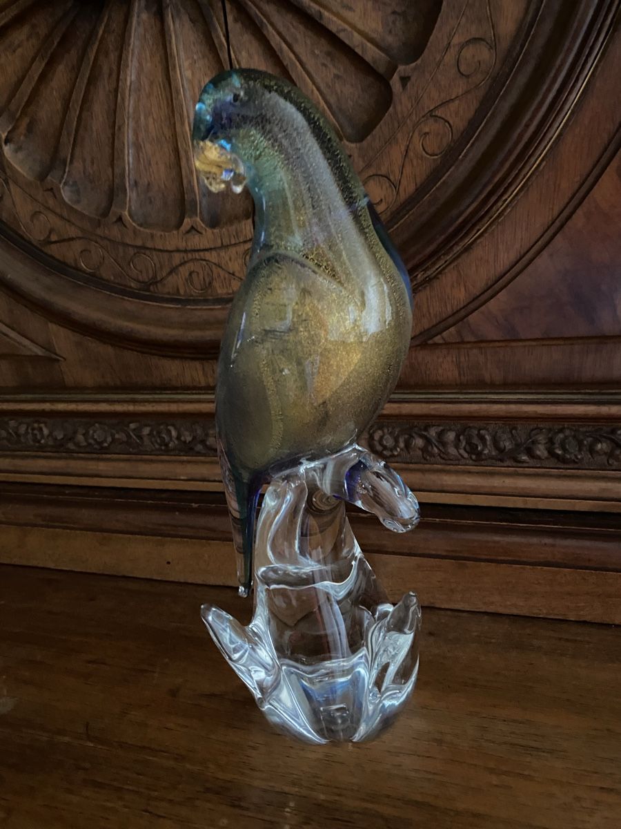 Murano Statuette: Schöner Vogel Murano – Usato da Flawil venduto da Naphtali 1