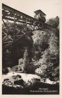 Meiringen Drahtseilbahn reichenbachfall Brücke