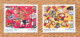 SUISSE HELVETIA neuf** 2026 paire Pro Patria biens culturels