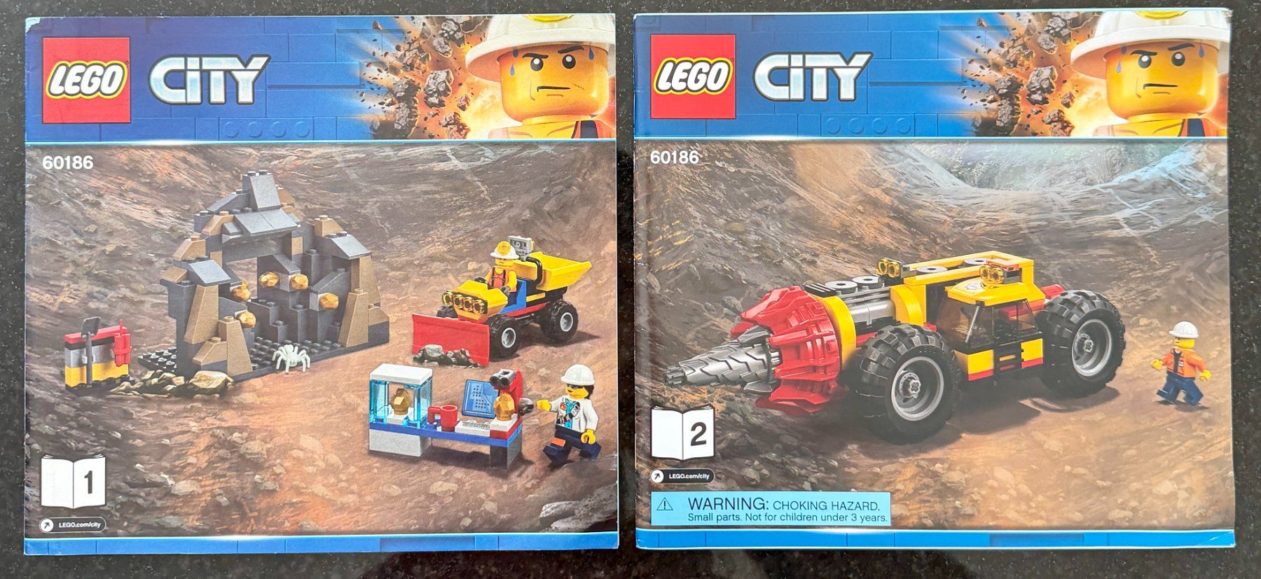 Lego Kit di costruzioni: Lego City 60186 - Mining Heavy Driller – Usato da Höri venduto da PSMarinho