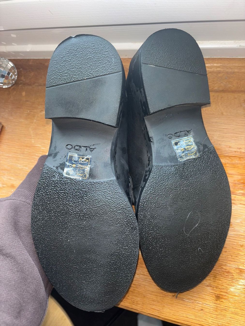 Aldo Scarpe da donna: Loafers ALDO, 39/40, Schwarz Leder – Usato da Bern venduto da sshueli 3