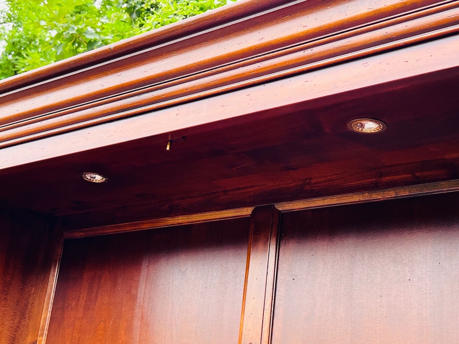 Vetrine: Biedermeier Vitrine Stilmöbel Schrank SELVA Nussbaum – Usato da Gemünden venduto da GEUENWALD 9