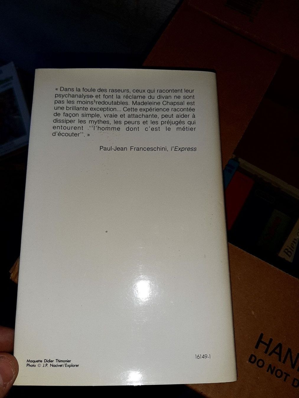 Libri: le retour du bonheur madeleine chapsal – Usato da Le locle venduto da juliensaran 2