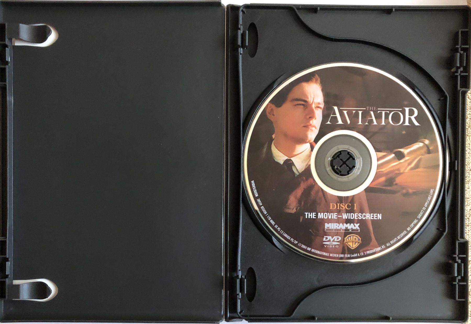Tutti i DVDs: MARTIN SCORSESE / LEONARDO DICAPRIO - THE AVIATOR – Usato da Poliez-Pittet venduto da Newtown-Records 2