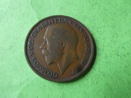 Grossbritannien 1918, 1 Penny