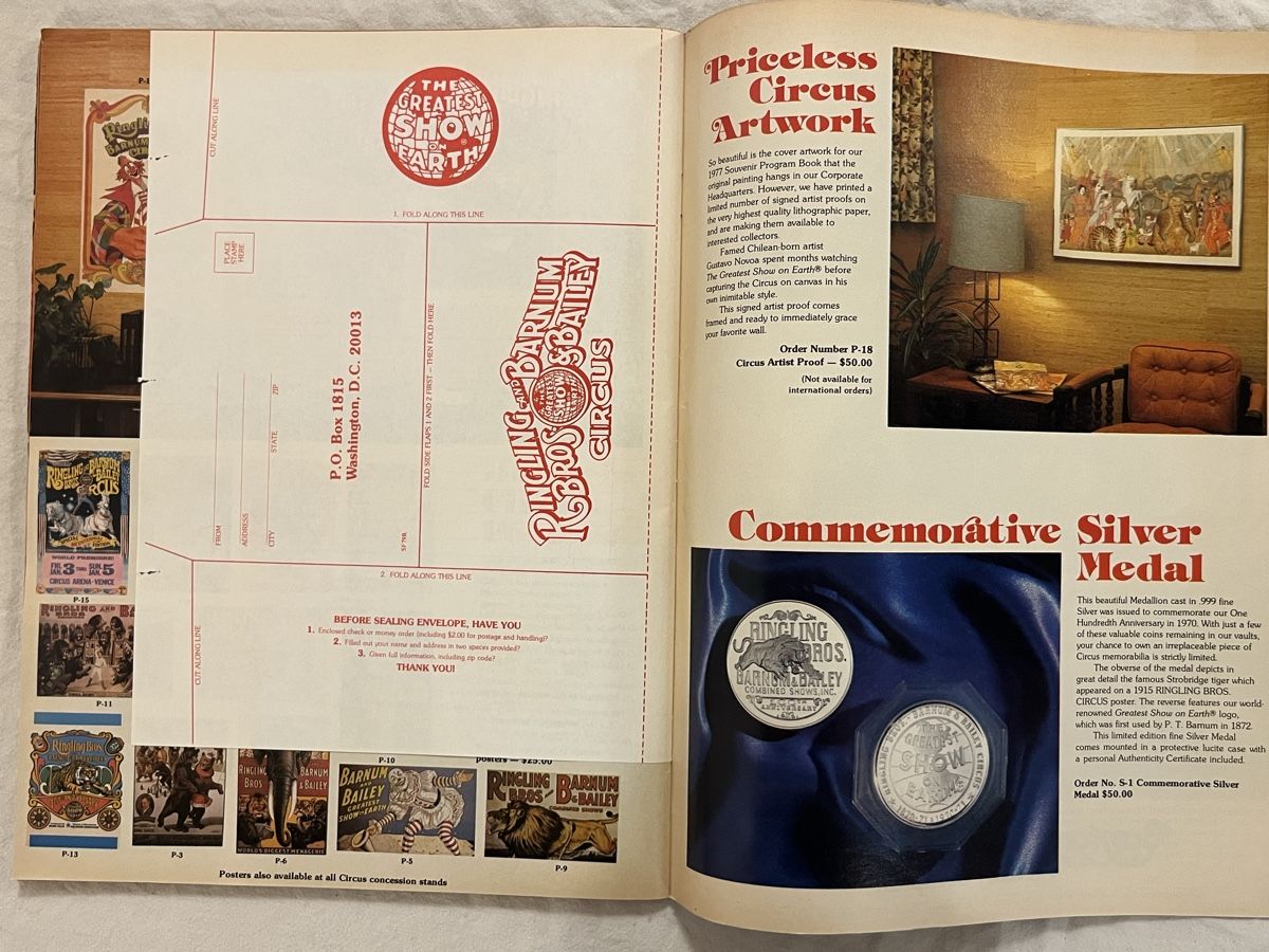 Libri: Ringling Bros Circus Programm 1979 mit Poster gebraucht – Usato da Menziken venduto da TopDevShop 6