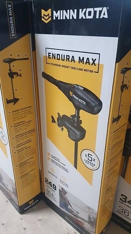 Minn Kota Motoren: Minn Kota Endura Max 55 – Neu und originalverpackt aus La Tour-de-Peilz von cpa_xg6t
