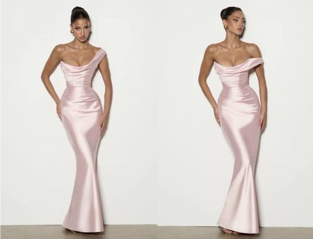 THALASSA MAXI DRESS - BLUSH BABYBOO