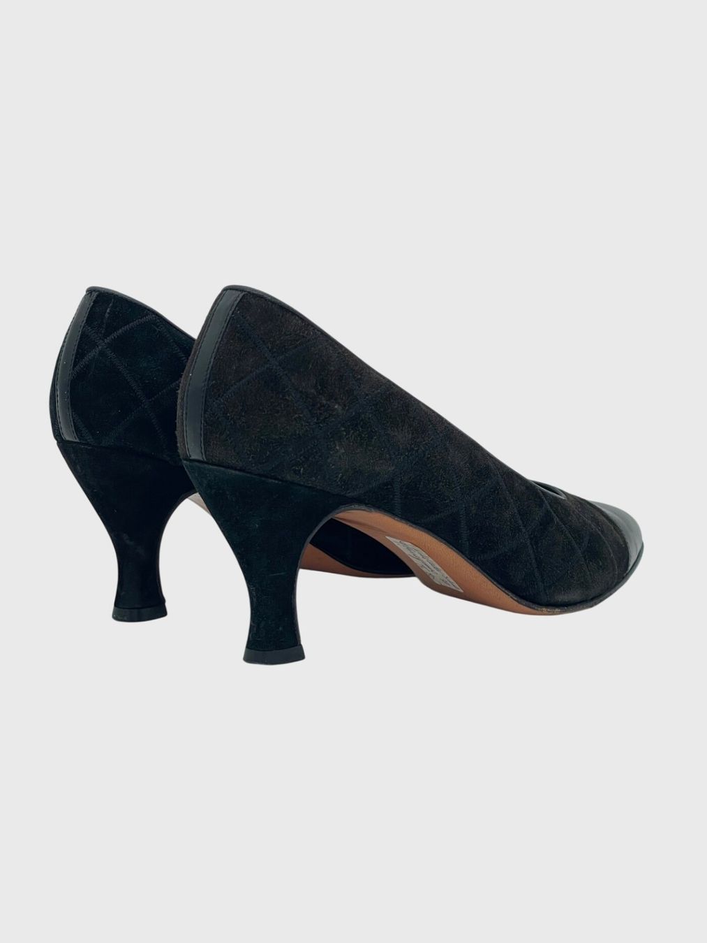 Salvatore Ferragamo Scarpe da donna: Salvatore Ferragamo Suede Pump EU 37 Schwarz – Usato da Zürich venduto da shoe_shop 3
