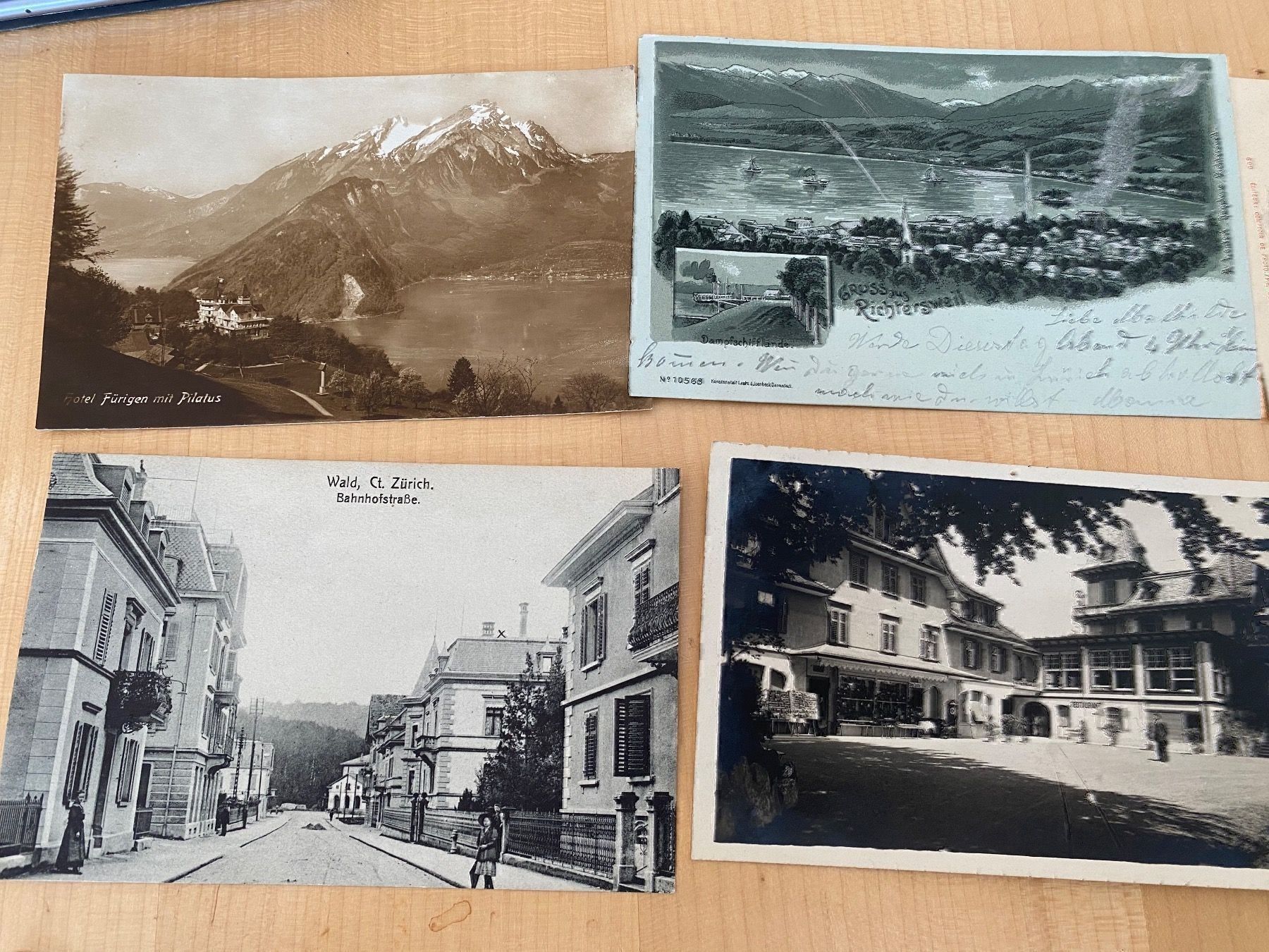 Cartoline postali: Lot Ak Nr 2 – Usato da Mosnang venduto da Goldwasser 4