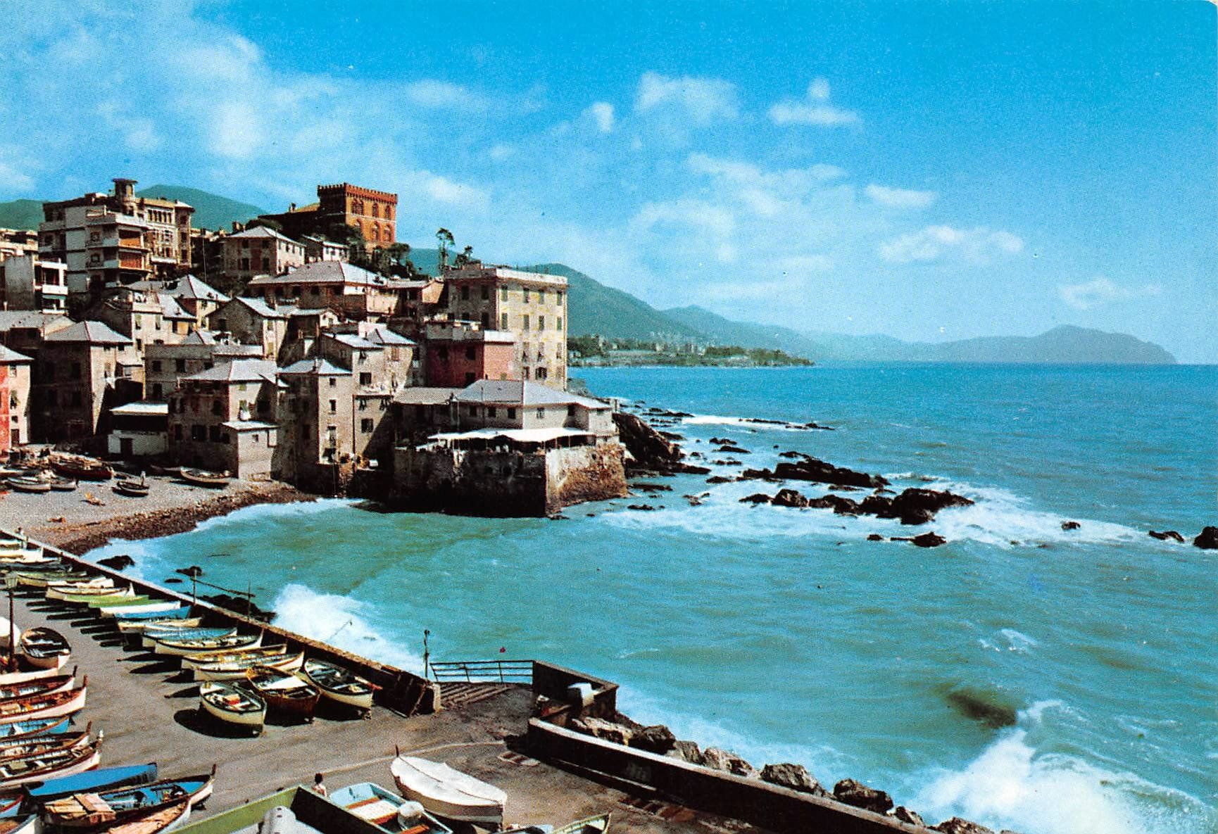 Cartoline postali: 3x Genua, Genova – Usato da Ottikon b.Kemptth. venduto da Neptun1974 4