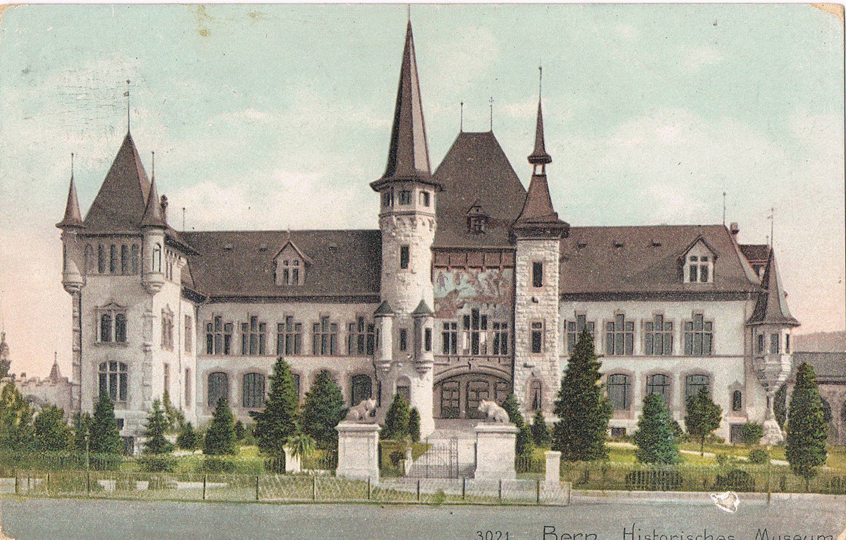 Cartoline postali: Bern Historisches Museum, alt – Usato da Buchs AG venduto da Baerfisch