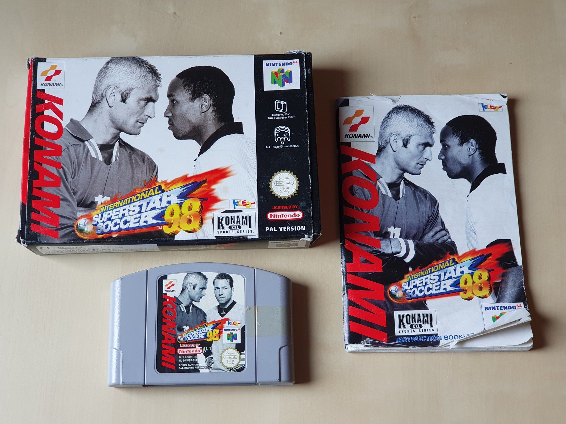 Nintendo Giochi: International Superstar Soccer 98 – Usato da Stansstad venduto da collectorsshop 6