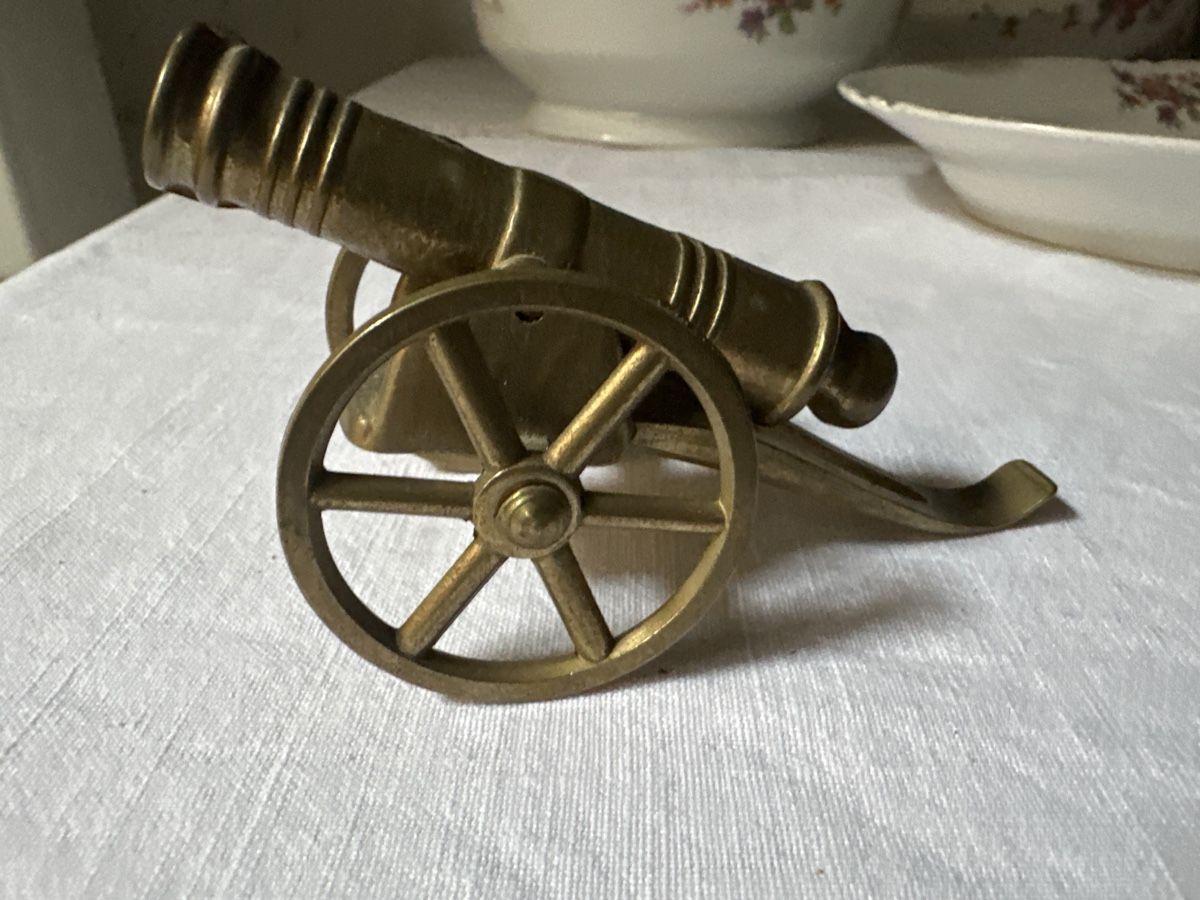 Statuette: Alte Deko-Kanone 12 cm – Usato da Frauenfeld venduto da aluma14 2