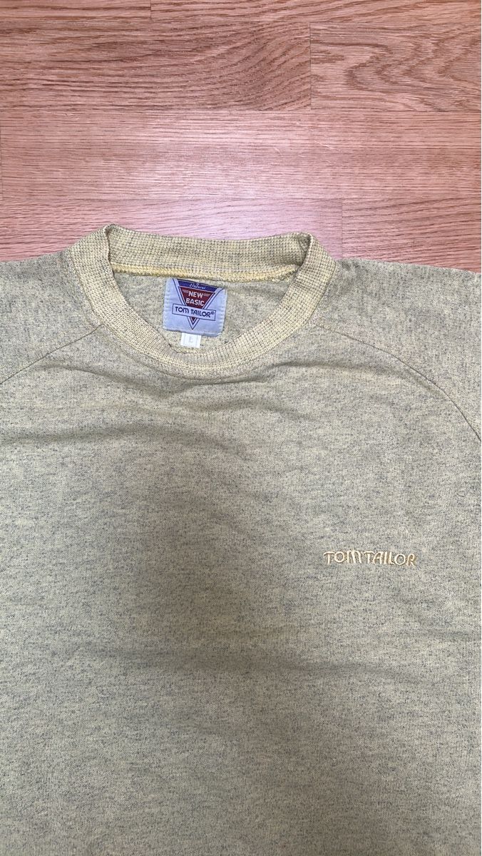 Tom Tailor Maglioni & Felpe: Pullover Tom Tailor Grösse L hellgrau Melange – Usato da Luzern venduto da ThrowbackVintage 1