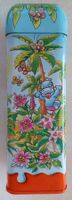 Kinder Happy Hippo Snack Spardose  Blech  Vintage