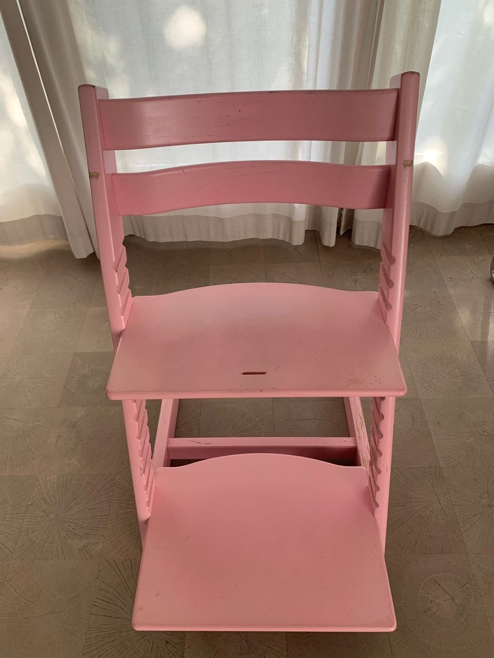 Stokke Seggioloni: Original Stokke Tripp Trapp rosa – Usato da Bremgarten AG venduto da jojari