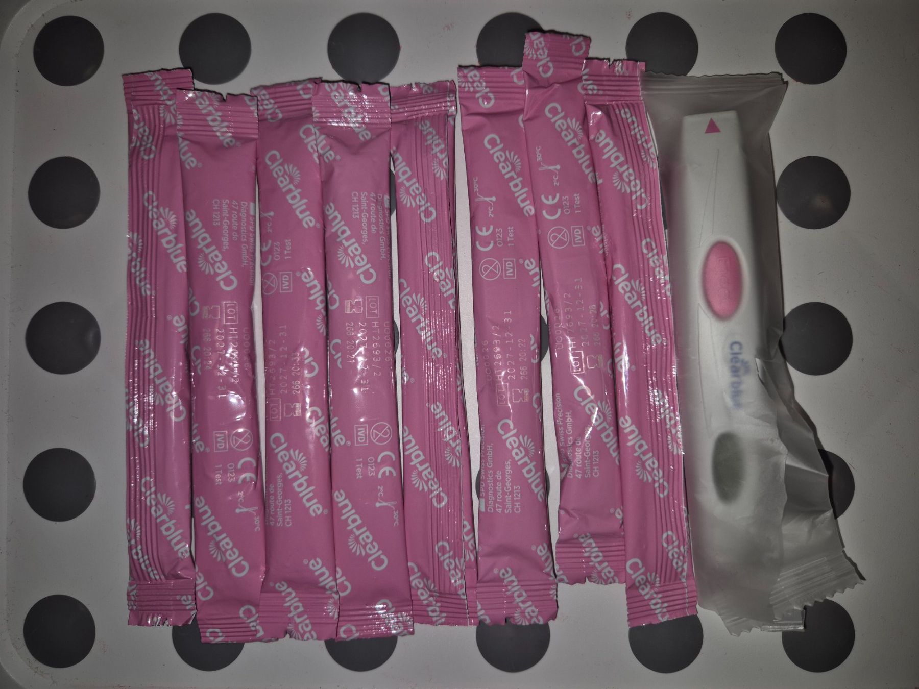 Medizinische Geräte: Clearblue Ovulationstests 8 Stk – Gebraucht aus Bern von hpr_mw59