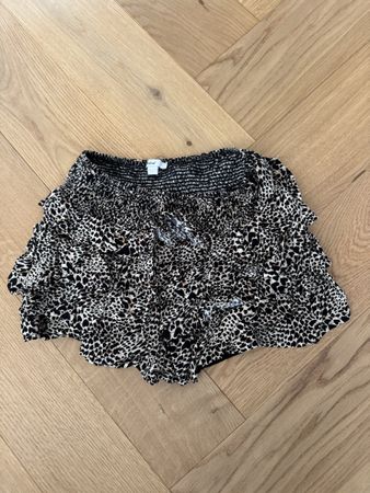 Subdued Skort, Gr. M, Sommer Look, Schwarz/Beige gemustert