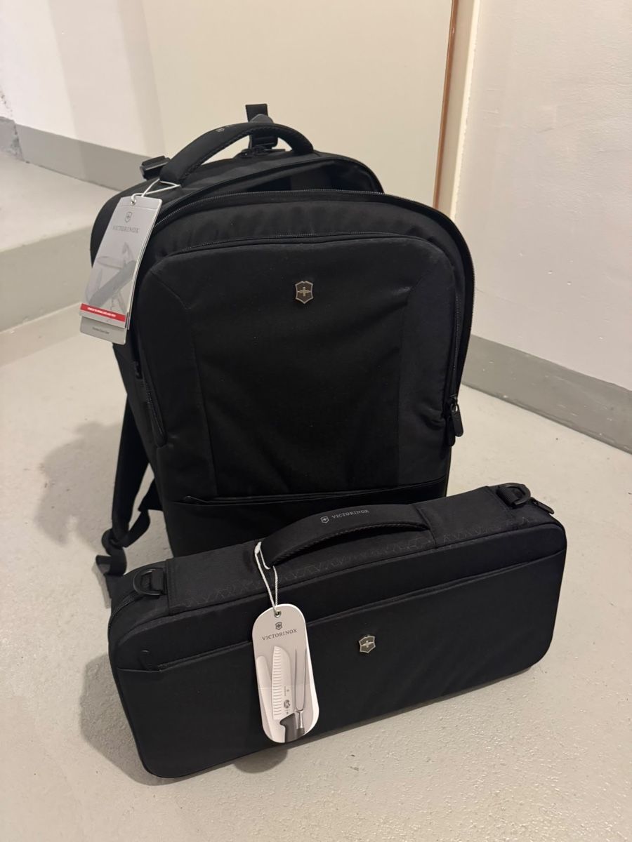 Victorinox Messer: Victorinox Kochrucksack und Messermappe – Neu (gemäss Beschreibung) aus Luzern von Ilarizona 1