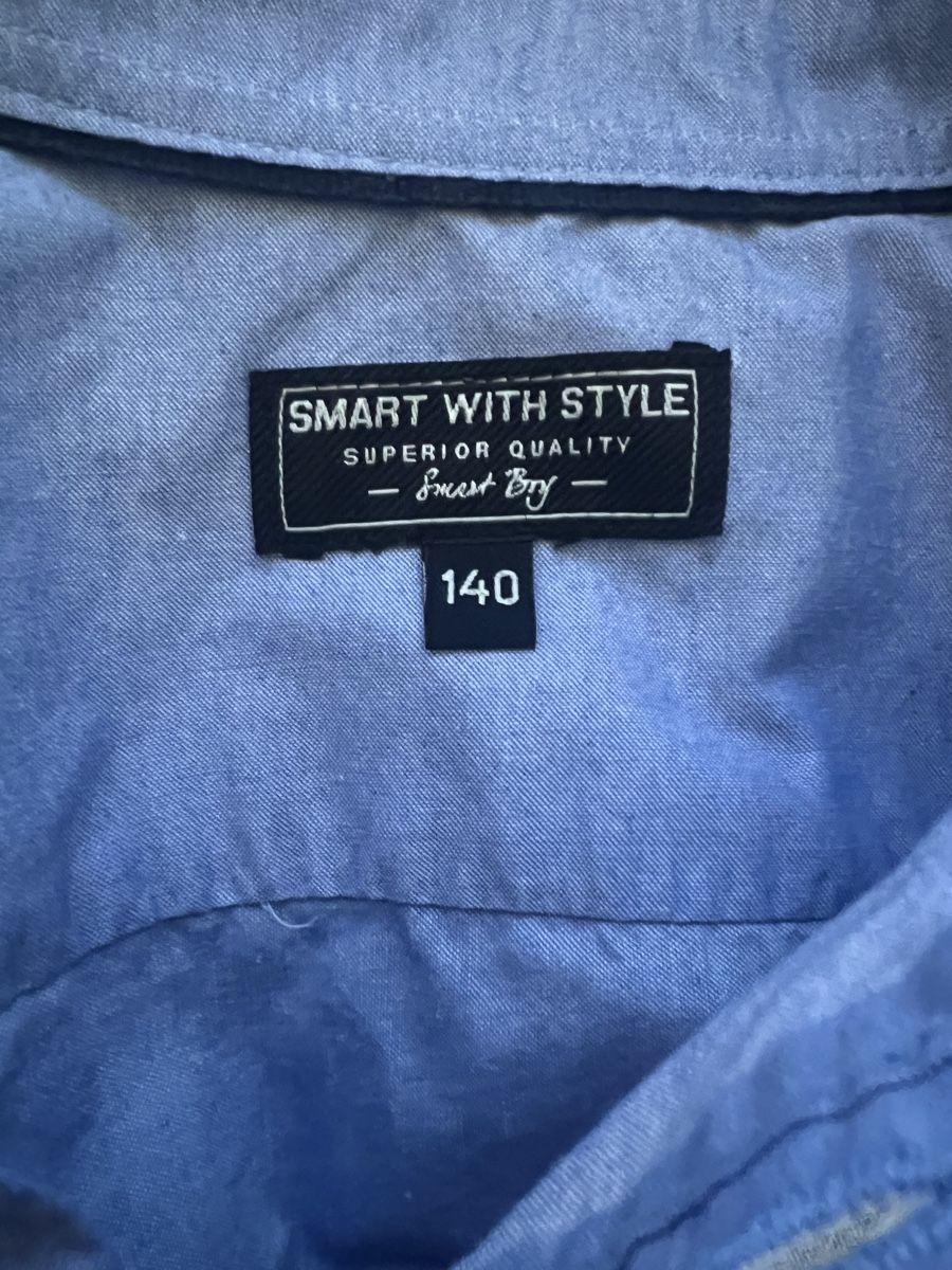 Camicie, T-shirt & Polo: Schwarzer Blazer mit Hemd und Krawatte, Grösse 140/146 – Usato da Zürich venduto da Marianne72 3