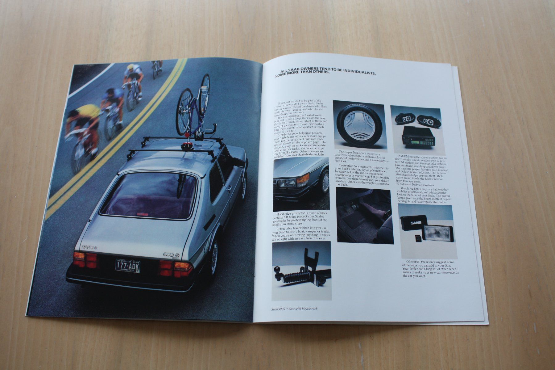 Saab Documenti: Saab 900 USA Prospekt 1986 – Usato da Wikon venduto da erwin400 6
