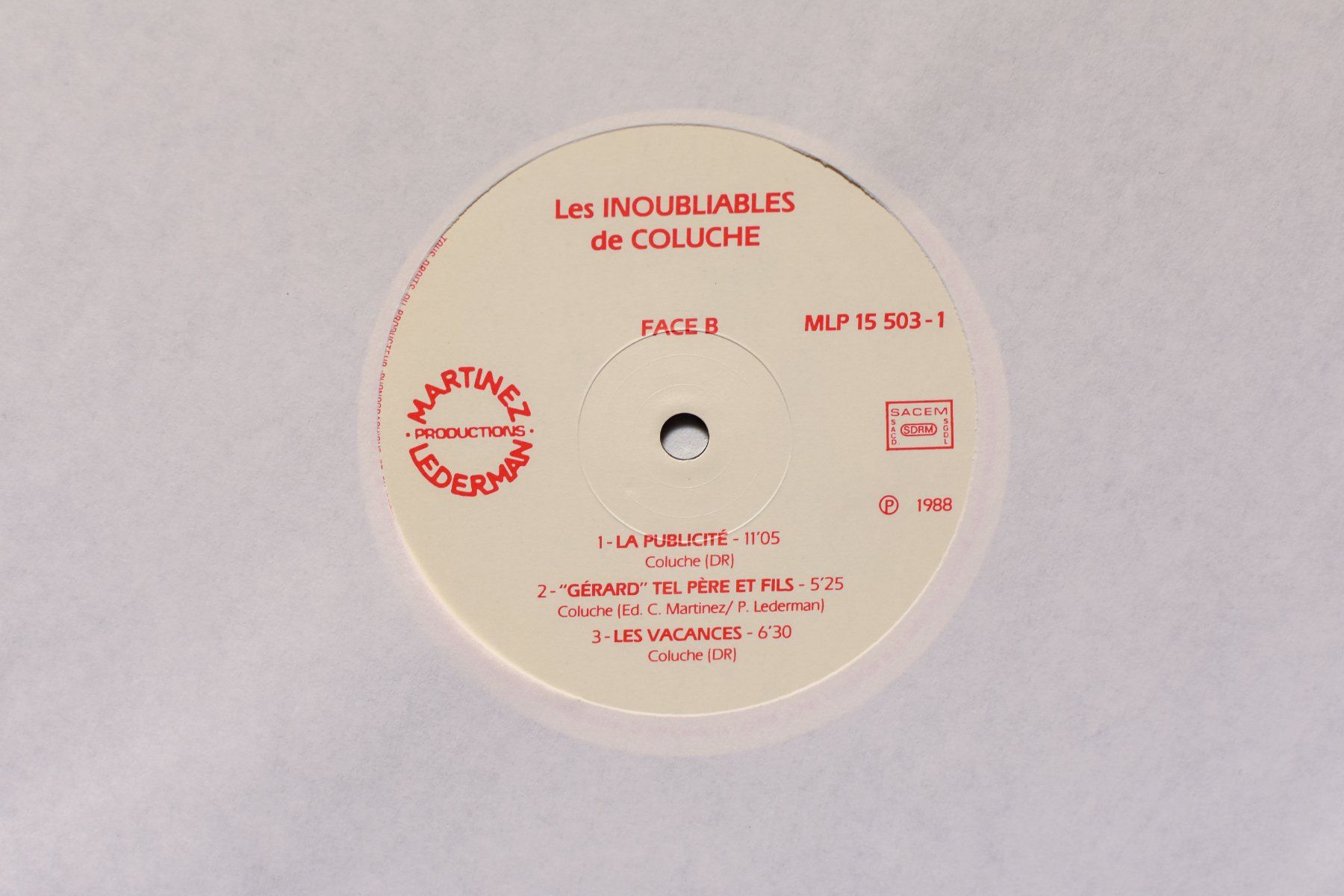 Dischi in vinile: Coluche - Les Inoubliables de Coluche – Nuovo (secondo la descrizione) da Belmont-sur-Yverdon venduto da ag97 4
