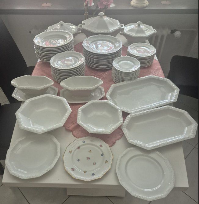 Set di piatti: Geschirrset Rosenthal Maria Weiss – Usato da Glis venduto da dom_2fqz