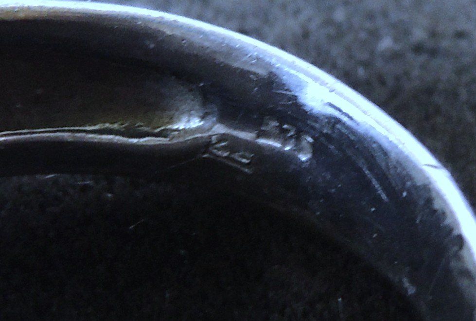 Anelli: Silber 925 Fingerring Gr. 55 – Usato da Waldenburg venduto da schaller707 4